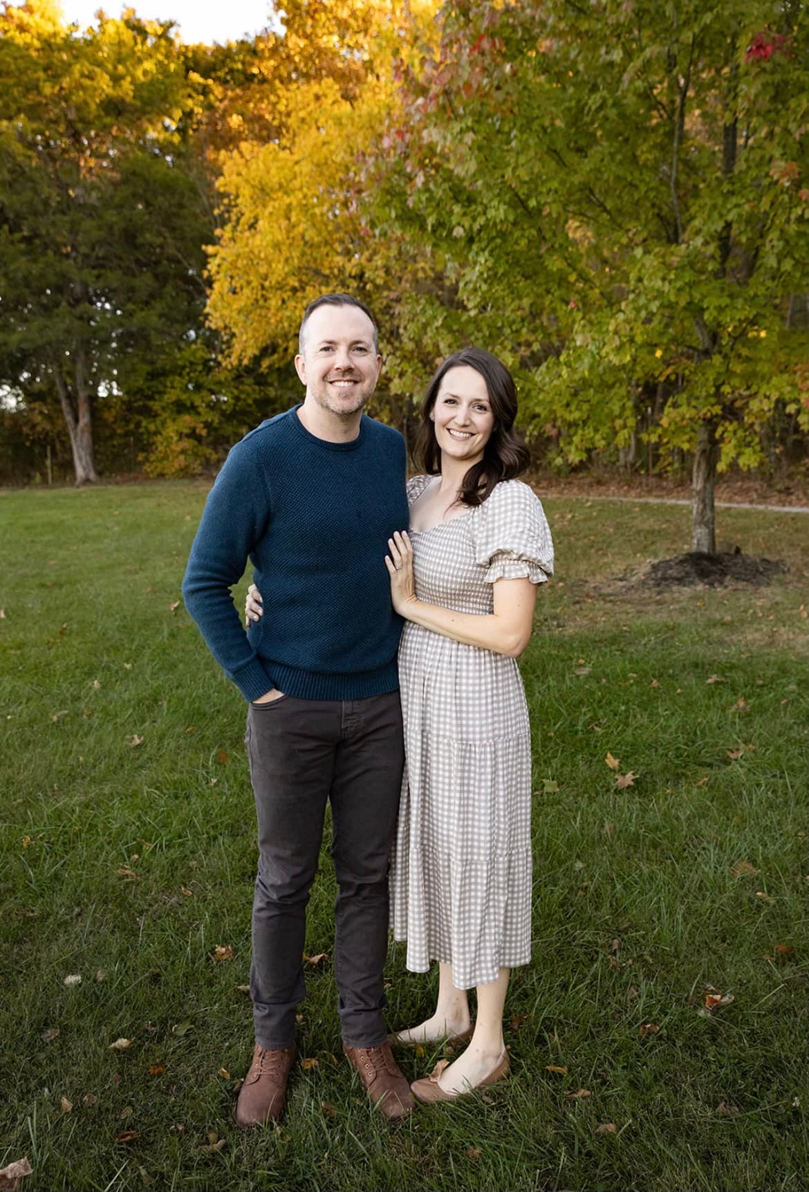 Brian Lawrence and his wife